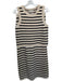 Z Supply Size S Tan & black Cotton Drawstring Striped Sleeveless Maxi Skirt Set Tan & black / S