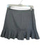 Tibi Size Est S Gray Side Zip Ruffles Mini Skirt Gray / Est S