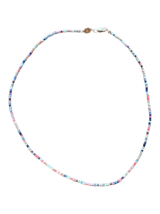 E Newton Multi Beaded short Necklace Multi