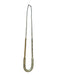 Serefina Brass Metal Long Necklace Brass