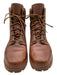 Timberland Shoe Size 10 Brown Leather Rubber Sole Laces Boots Brown / 10