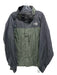 The North Face Size XL Green & Gray Synthetic Two Tone Windbreaker Men's Jacket Green & Gray / XL
