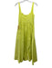 Rhode Size 2 Neon Yellow Cotton Sleeveless Back Zip Dress Neon Yellow / 2