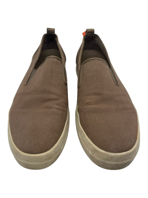 Vince Shoe Size 11 Tan Canvas Solid Sneaker Men's Shoes Tan / 11
