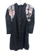 Sea New York Size 2 Black, Pink, White Cotton Long Sleeve Tie Dye Detail Dress Black, Pink, White / 2