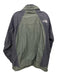 The North Face Size XL Green & Gray Synthetic Windbreaker Two Tone Jacket Green & Gray / XL