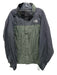 The North Face Size XL Green & Gray Synthetic Windbreaker Two Tone Jacket Green & Gray / XL