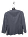 Theory Size 4 Gray Wool Blend Collarless 3/4 Sleeve Open Front Jacket Gray / 4