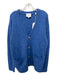 Vince NWT Size M Blue Cashmere Solid Cardigan Men's Sweater M