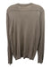 Vince Size S Tan Wool Solid Henley Men's Sweater S