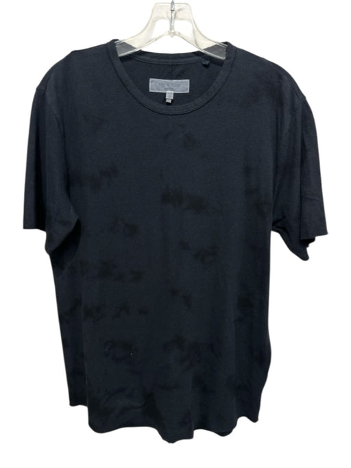 Rag & Bone Size XS Navy Blue Linen Men's Short Sleeve Navy Blue / XS