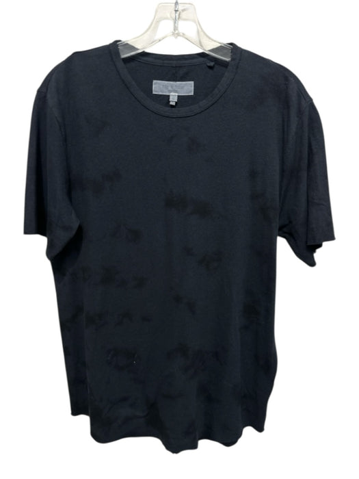 Rag & Bone Size XS Navy Blue Linen Men's Short Sleeve Navy Blue / XS