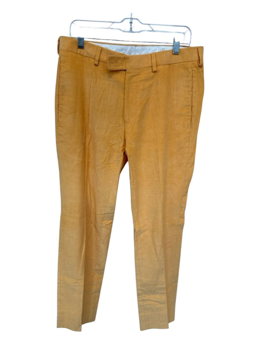 Phineas Cole Size 32 Yellow Corduroy Trouser Men's Pants 32