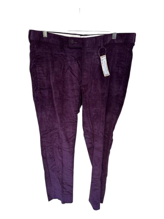 Phineas Cole Size 32r Purple Corduroy Men's Pants Purple / 32r