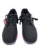 No Bull Shoe Size 7.5 Black Red Blue Synthetic Lace Up Low Top Abstract Sneakers Black Red Blue / 7.5