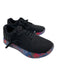 No Bull Shoe Size 7.5 Black Red Blue Synthetic Lace Up Low Top Abstract Sneakers Black Red Blue / 7.5