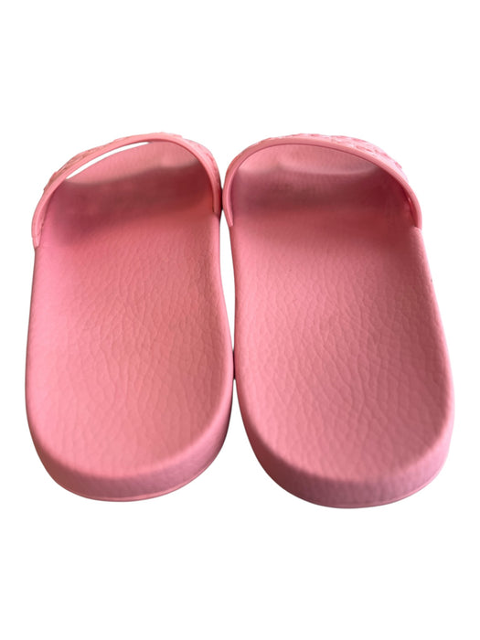 Gucci Shoe Size est 37 Bubblegum Pink Rubber Flat Slide Cut Out Logo Shoes Bubblegum Pink / est 37