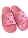 Gucci Shoe Size 36 Bubblegum Pink Rubber Flat Slide Cut Out Logo Shoes Bubblegum Pink / 36