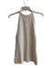 Maeve Size XS Ivory Cotton Sleeveless High Neck Textured Top Ivory / XS