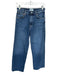 Agolde Size 26 Dark Wash Cotton Front & Back Pockets Zipper Front Straight Jeans Dark Wash / 26