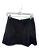 J. Crew Size 2 Black Polyester Blend Back Zip Skirt Black / 2