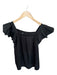 Hunter Bell Size XS Black Acetate Blend Square Neck Top Black / XS