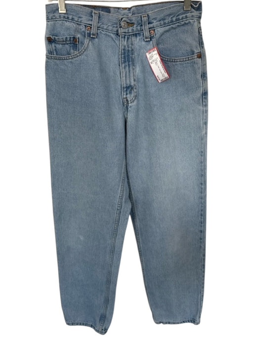 Levi's Size 30 Light Wash Cotton High Waist Straight Leg Jeans Light Wash / 30