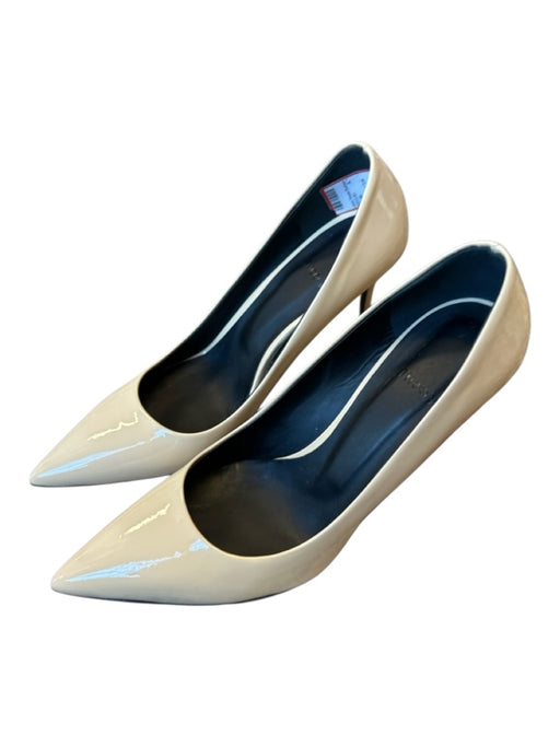 Theory Shoe Size 38.5 Tan Patent Leather Stiletto Pointed Toe Pumps Tan / 38.5