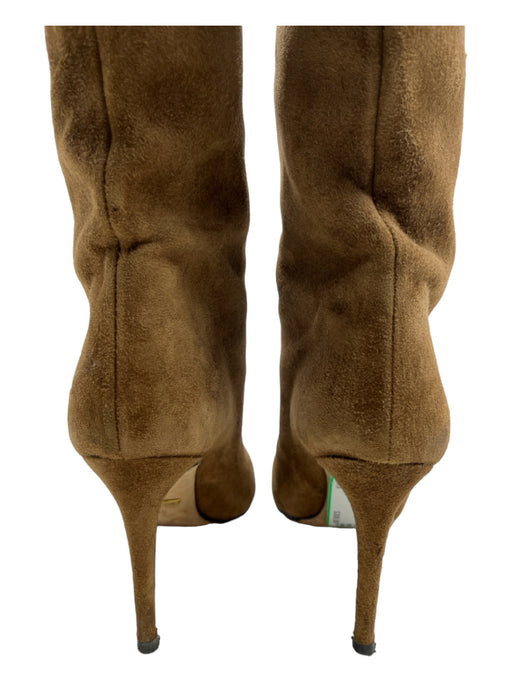 Gucci Shoe Size 36 Camel Suede Pointed Toe Calf High Boots Camel / 36