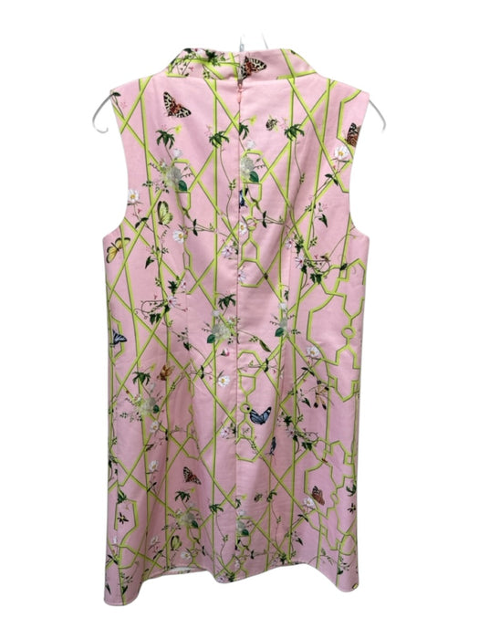 Molly Moorkamp Size 2 Pink, Green, Blue Sleeveless Floral & Butterfly Dress Pink, Green, Blue / 2