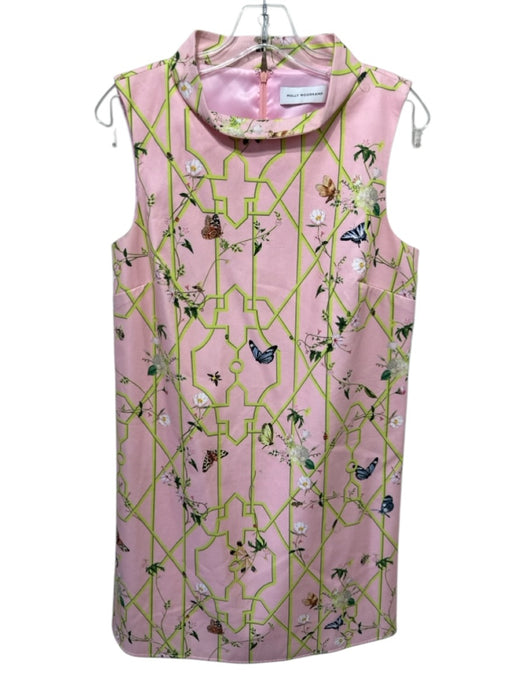 Molly Moorkamp Size 2 Pink, Green, Blue Sleeveless Floral & Butterfly Dress Pink, Green, Blue / 2