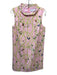 Molly Moorkamp Size 2 Pink, Green, Blue Sleeveless Floral & Butterfly Dress Pink, Green, Blue / 2