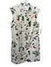 Molly Moorkamp Size 2 Red, Green, Cream Sleeveless Cherries Pintuck Dress Red, Green, Cream / 2