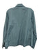 Thierry Colson Size M Blue Cotton Button Front Long Sleeve Collared Top Blue / M