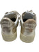 Autry Shoe Size 37 White & Gold Leather Lace Up Platform Shoes White & Gold / 37
