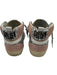 Golden Goose Shoe Size 37 Silver & Pink Synthetic Glitter Suede Lace Up Shoes Silver & Pink / 37