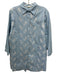 Julia Amory Size S Light blue & white Cotton Long Sleeve Embroidered Dress Light blue & white / S