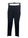 St John Size 2 Black Wool Blend Side Zip Mid Rise Skinny Legging Pants Black / 2