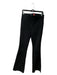 Spanx Size M Black Cotton Mid Rise Bootcut 2 Pocket Belt Loops Jeans Black / M