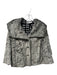 Cabi Size M Smokey Gray Polyester Faux Fur Oversized Button 1/2 sleeve Jacket Smokey Gray / M