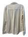 Faherty Size M Cream Cotton Collared Button Up Long Sleeve Chest Pocket Top Cream / M