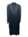 Rag & Bone Size Small Black Long Sheer Sleeves Ruffles Mock Neck Ribbed Dress Black / Small