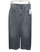 G Star Raw Size 25 Dark Gray Cotton Denim High Rise Front Slit Maxi Skirt Dark Gray / 25