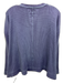 Pilcro Anthropologie Size S Purple Cotton Blend Waffle Knit V Neck Pullover Top Purple / S