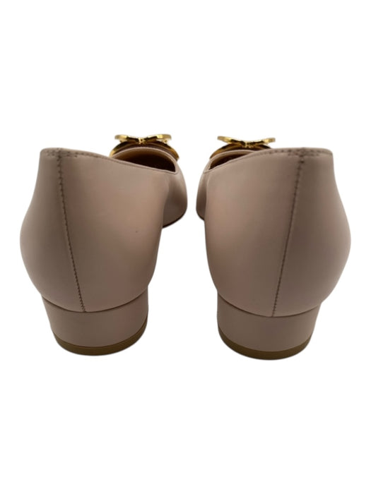 Stuart Weitzman Shoe Size 7 Beige Pink Leather Upper Buckle Detail Pumps Beige Pink / 7