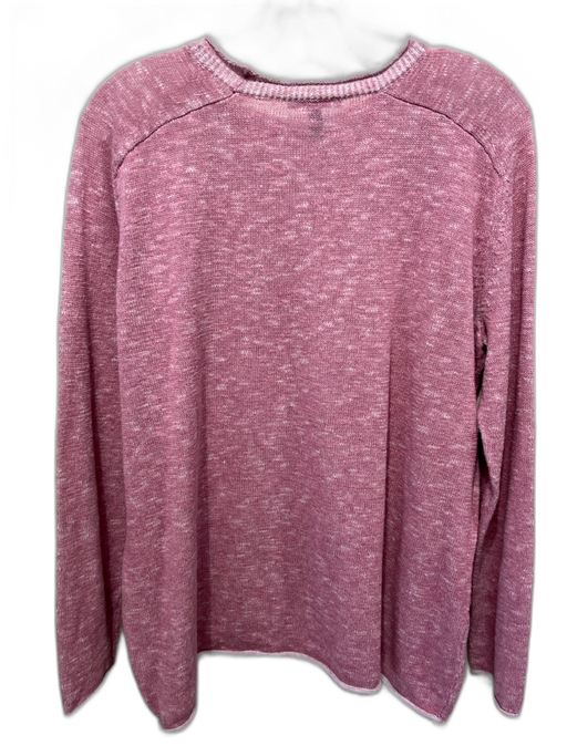 Eileen Fisher Size XS Blush Pink Linen & Cotton Long Sleeve Knit Sweater Blush Pink / XS