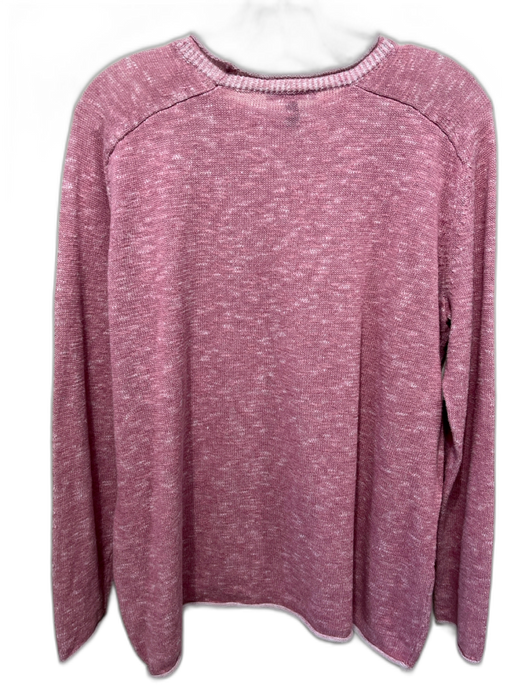 Eileen Fisher Size XS Blush Pink Linen & Cotton Long Sleeve Knit Sweater Blush Pink / XS