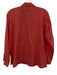 Eileen Fisher Size PP Salmon Pink Linen Long Sleeve Button Up Collared Shirt Top Salmon Pink / PP