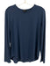 Eileen Fisher Size M Blue Viscose Blend Long Sleeve T Shirt Top Blue / M