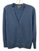 Pure Collection Size 12 Blue Cashmere Long Sleeve Cardigan Knit Sweater Blue / 12